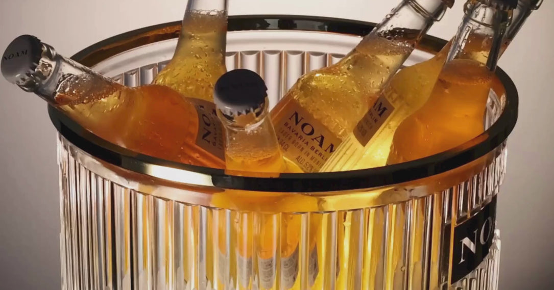 NOAM Cool Cooler with NOAM Beer inside